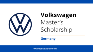 Read more about the article Volkswagen Master’s Scholarship