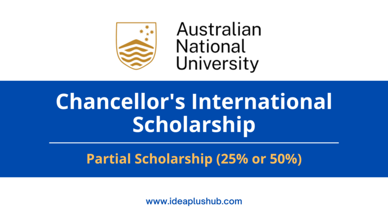 ANU Chancellor’s International Scholarship