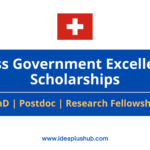 Swiss Government Excellence Scholarships