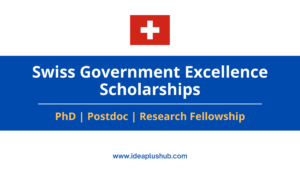 Read more about the article Swiss Government Excellence Scholarships